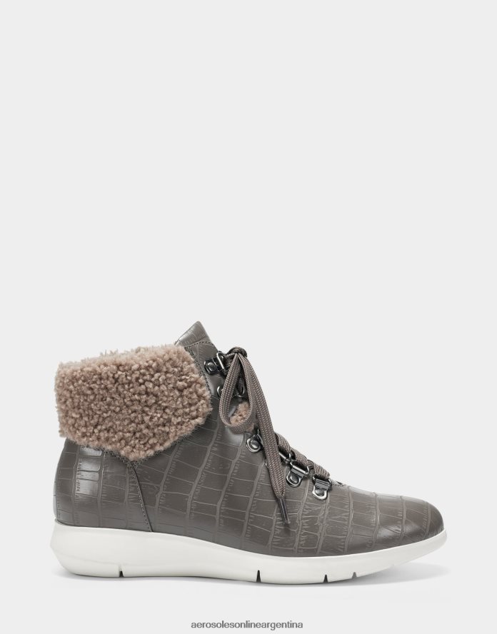 Aerosoles botín gris cocodrilo | Aerosoles Botas 6JHBTT89 mujer