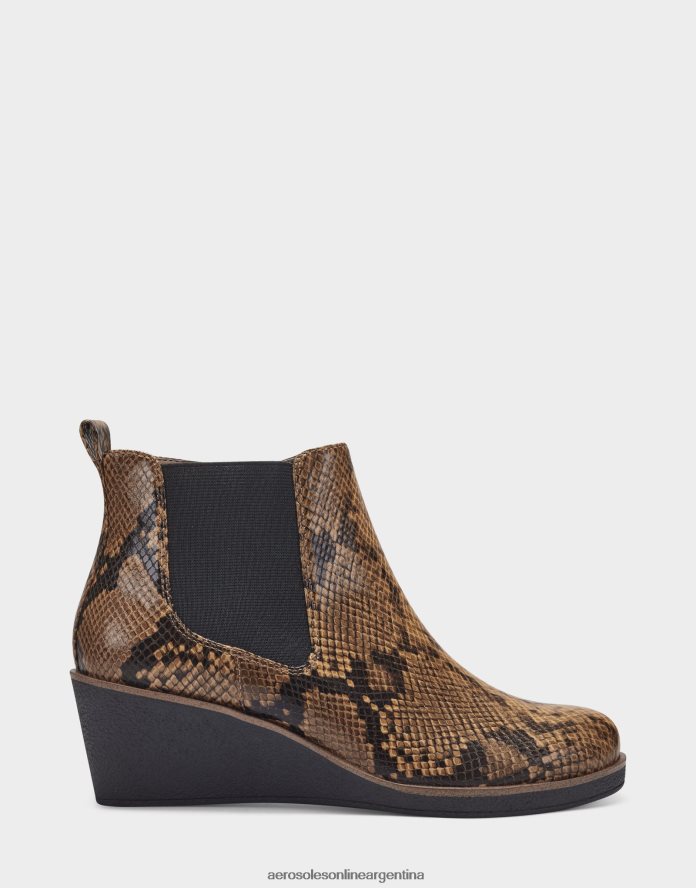 Aerosoles botín serpiente marrón | Aerosoles Botas 6JHBTT57 mujer