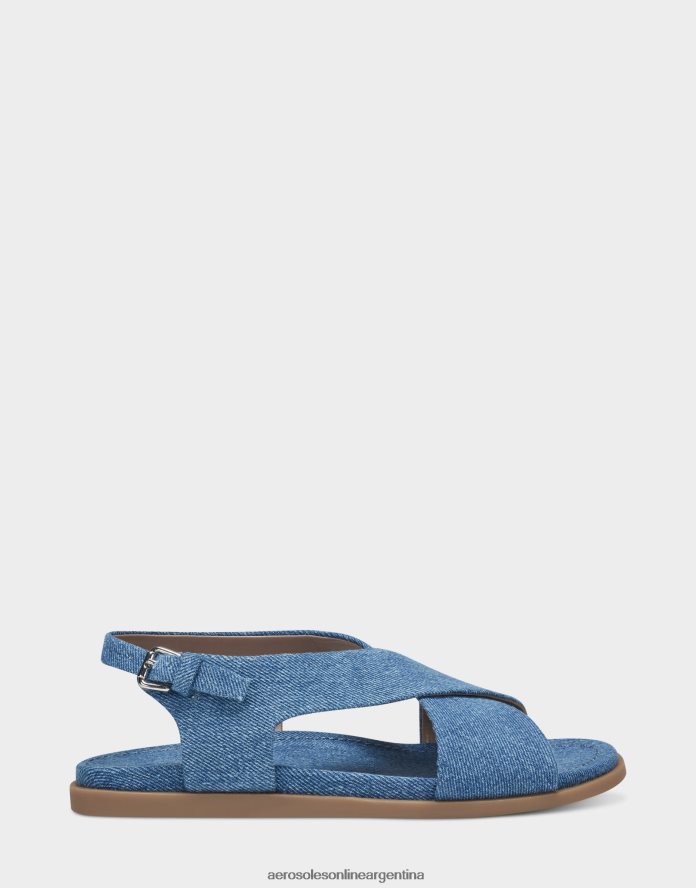 Aerosoles sandalia plana azul denim | Aerosoles Argentina 6JHBTT473 mujer