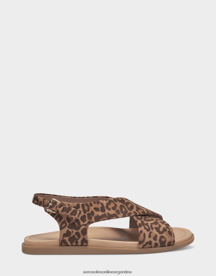 Aerosoles sandalia plana leopardo natural | Aerosoles Argentina 6JHBTT472 mujer